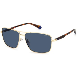 Polaroid Sonnenbrille 2119 J5G C3 gold polarisierte Gläser 2119, gold, Large