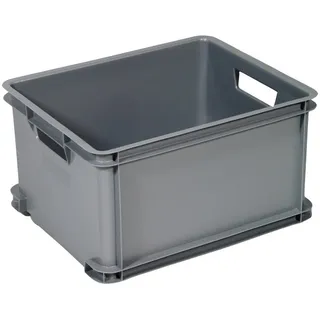 Curver 156011 Aufbewahrungsbox Unibox Classic L stapelbar (B x H x T) 430 x 235 x 350mm Silber 1St.