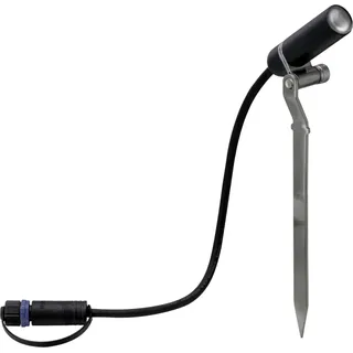 Paulmann Plug & Shine Spot Plantini Außenleuchte Aluminium 22,3 cm 3er Set anthrazit