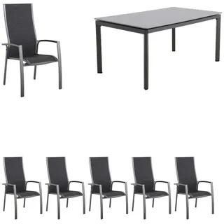 MWH Alutapo/Royal Kensington Gartenmöbel-Set 7tlg.