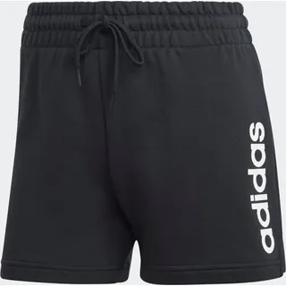 Adidas Essentials Linear French Terry Shorts Black / White L