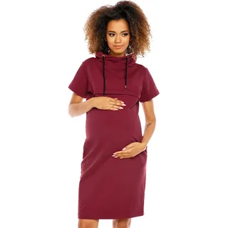 PeeKaBoo Umstandskleid für Damen Shnas bordo M - Rot