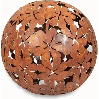 Gartenkugel Grosse Dekorative Lampe Corten Gartenkugeln Im Freien 35Cm