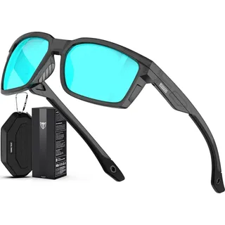 ATTCL Herren Polarisierte Sportsonnenbrille TR90 Rahmen UV400 Schutz