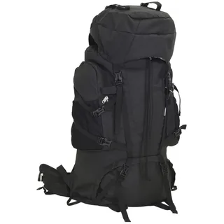 vidaXL Wanderrucksack Schwarz 60 L Oxford-Gewebe