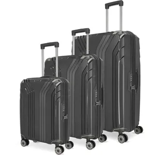 Travelite Elvaa 4-Rollen Kofferset 3tlg. grau