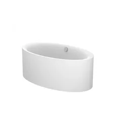 Bette Eve Oval Silhouette, 1800x1000x450mm, freistehende Badewanne 6043-, Farbe: Weiß mit BetteGlasur Plus