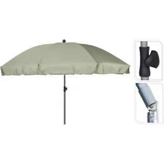 Gartenschirm grün Sonnenschirm 250x160 cm zerbrechlich - Grün