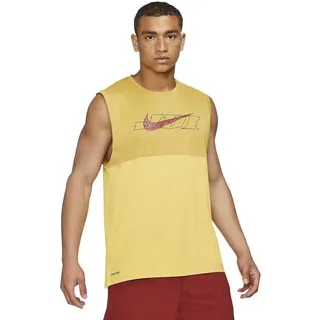 Nike CZ2259-761 M NK Tank Hypr Dry SC Energy Vest Mens solar Flare/Wheat/Htr/Dark Cayenne XL