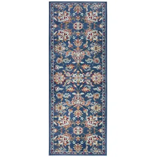 HANSE HOME Caracci Teppichläufer 80 x 240 cm Blau/Mehrfarbig