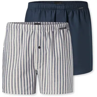 SCHIESSER Herren 2 Pack Boxershorts Baumwolle Web Multipack - Webboxer, Sortiert 2_183215, 5