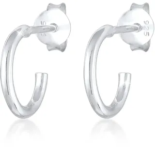 Elli Creolen Timeless silber 925 Sterling Silber