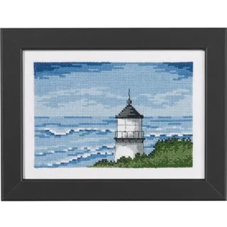 Permin Kreuzstich Stickpackung Leuchtturm Zählmuster