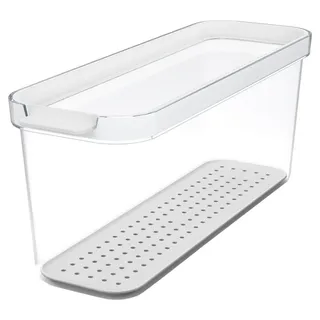 Rotho Kühlschrankorganizer eckig transparent 2 l