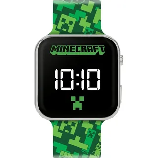 Minecraft Lässige Armbanduhr MIN4273  Unisize grün