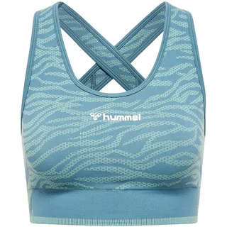 hummel Mt Saga Seamless Sport-top North Atlantic/Blue Surf Melange XS