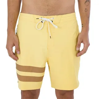 Hurley Phantom+ Block Party Renegade 18 ́ Badeshorts - Buttersauce - 28