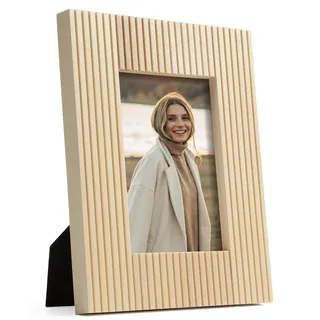Afuly Bilderrahmen 13x18 cm Holz Fotorahmen Picture Frame Desk Deko Wand Wohnzimmer Hochzeit Geburtstag Umzug Jahrestag Geschenke für Frauen Couple Mama Freunde Family
