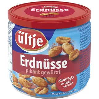 ültje geröstet und pikant gewürzt Erdnüsse 180,0 g