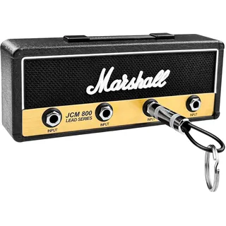 WinGluge Schlüsselbrett Vintage, Schlüsselhalter Wand Ohne Bohren, Schlüsselanhänger, Key Holder, Schlüsselaufhänger, Schlusselaufbewahrung, Schlüsselboard Wandmontage mit 4 Gitarrenstecker