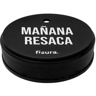 Fisura Deckel für Drogenbecher "Morgen Kater", blauer Getränkeschutz, wiederverwendbar, auslaufsicher, aus Silikon.