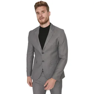 TRENDYOL Blazer - Grau - Slim Fit