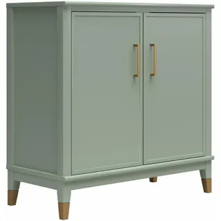 dorel home Westerleigh Akzentschrank 86 x 85 x 41 cm Grün