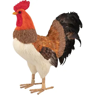 Hahn aus Naturmaterialien Ostern Osterdeko 54 cm