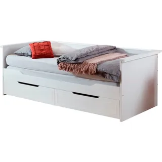 RELITA Kinderbett Lina 90 x 200 cm Holz lackiert weiß