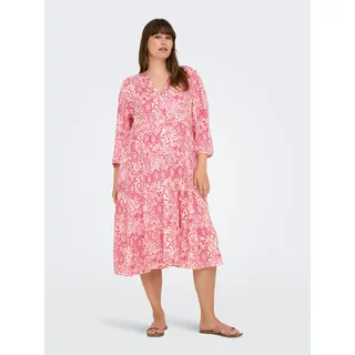 ONLY CARMAKOMA Tunikakleid Sommerkleid Rosa 42