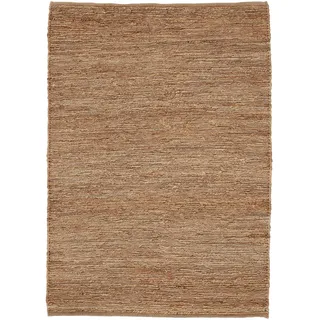 carpetfine Teppich »Nala Juteteppich Naturfaser«, rechteckig, 9 mm Höhe, wendbar, aus 100% Jute, in vielen Größen und Formen, quadratisch, rund, beige