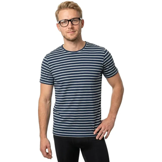 Sea Ranch Pontus Kurzarm-t-shirt - Insignia Blue / Ecru - L