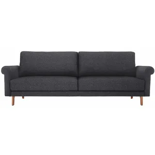 Creation BY ROLF BENZ 3-Sitzer »CR.450, Designsofa, Loungesofa« modern Landhaus, Breite 208 cm, Füße in Nussbaum, schwarz