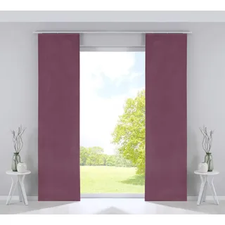 Gardinenbox Milano Paneelwagen 245 x 60 cm Roségold 2 St.