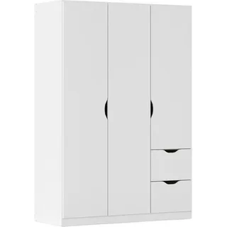 Rauch Drehtürenschrank Freiham 136 x 197 x 54 cm Weiß