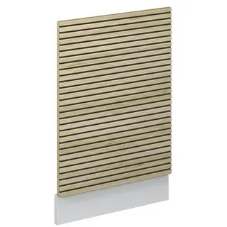 Vicco Unterschrank Frontblende Fame-Line 45 x 67,4 x 1,6 cm Eiche Weiß