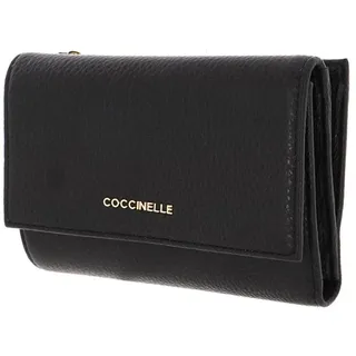 Coccinelle Metallic Soft Geldbörse Damen schwarz