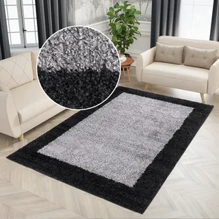 OTTO home »Liams« rechteckig 30 mm Höhe mit Bordüre, besonders weich und kuschelig, Wohnzimmer, Schlafzimmer