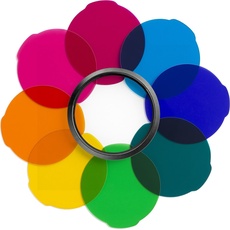 Manfrotto Lumimuse Multicolor Filterset, Blitzgerät Zubehör, Mehrfarbig