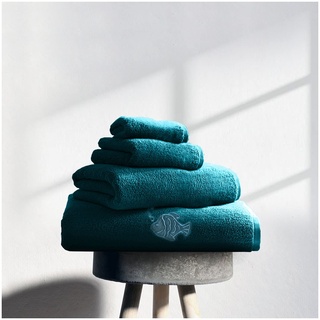 GC GAVENO CAVAILIA Super Soft Towels Badelaken, 450 g/m2, ägyptische Baumwolle, Handtuch-Set, 3 Stück, Türkis