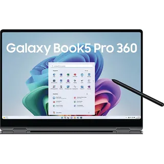 Galaxy Book5 Pro 360 16" Core Ultra 5 226V 16 GB RAM 512 GB SSD Moonstone Gray