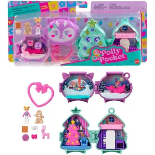 POLLY POCKET Spielwelt »Winter Holiday Schatulle«, bunt