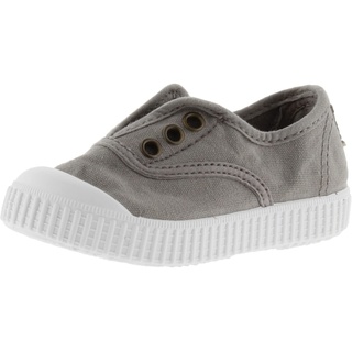 victoria Plimsoll 1915 GEFÄRBTES Canvas DREC & Gummiband GRIS 19