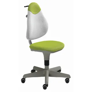 Paidi Jugenddrehstuhl , Grün, Weiß , Holz, Kunststoff, Textil , Buche , Schichtholz , Sternfuß , 63x86-102x53 cm , Stoffauswahl , Babymöbel & Kindermöbel, Kinderzimmer & Jugendzimmer, Kinderdrehstühle & Jugenddrehstühle