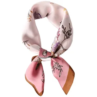 Ecroon Damen Seide Gefühl Schal Halstuch Schal Frauen Seidenschal Seidentuch Scarf Bandana Taschentuch Ansatz Handgelenk