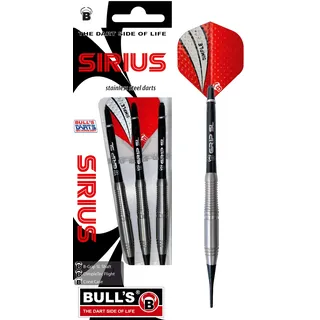 BULL'S Sirius Soft Dart 18g, Silber, 1