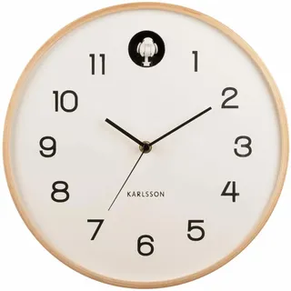 Karlsson Natural Cuckoo 31,5 cm Ø31,50 weiß
