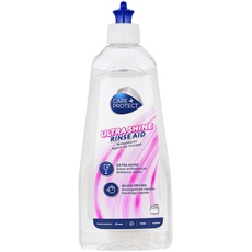 CARE + PROTECT– Extra Glanz Universal Klarspüler für Geschirrspülmaschinen / für alle Spülmaschinen / schnelles Trocknen / 500 ml