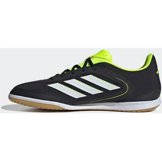 adidas Copa Court Club Indoor Fußballschuh core Black/FTWR White/Lucid Lemon, 44