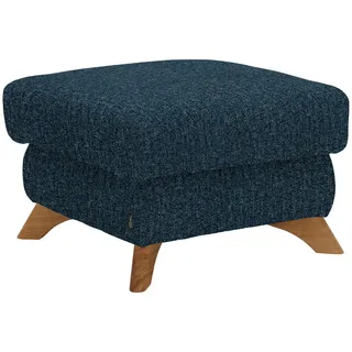 Valnatura Hocker , Blau , Textil , Eiche , massiv , quadratisch , 65x47x65 cm , Stoffauswahl , Wohnzimmer, Sessel, Hocker & Hockerbänke, Sitzhocker